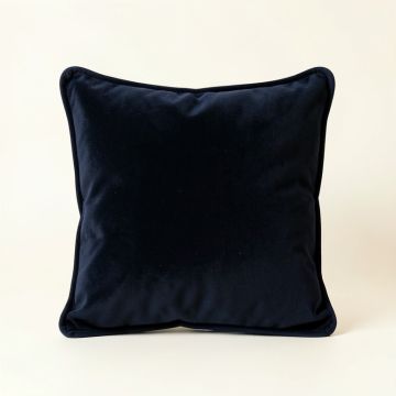 Heath Branch Filled Accent Pillow - Navy (synthetic illustration; no displayed measurements)
