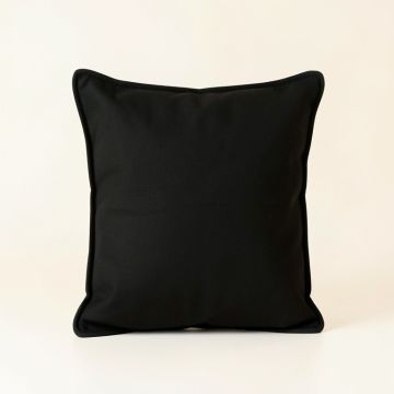 Rowan Canyon Filled Accent Pillow - Black (synthetic illustration; no displayed measurements)