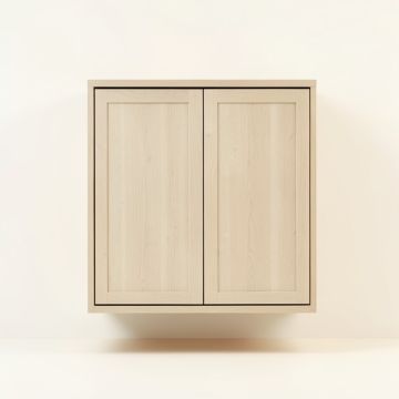 Alder Brook Wall-Mounted Laundry Cabinet - Beige (synthetic illustration; no displayed measurements)
