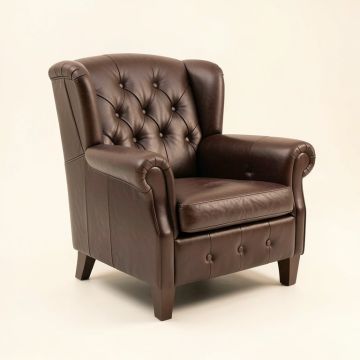 Lemke 35.25 '' Wide Tufted Club Chair (synthetic illustration; no displayed measurements)