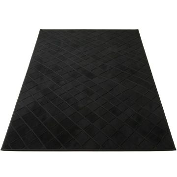Brook Bluff Rectangular Area Rug - Black