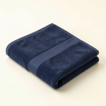 Briar Branch Bath Towel - Navy (synthetic illustration; no displayed measurements)