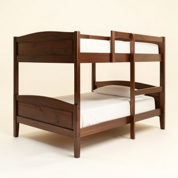 Nevaeh Twin Over Twin Bunk Bed (synthetic illustration; no displayed measurements)