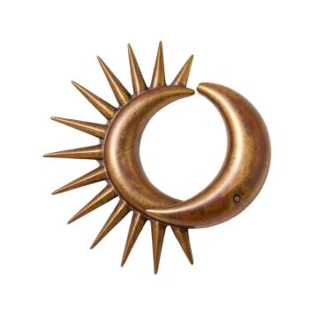 Metal Sun And Moon Wall Décor
