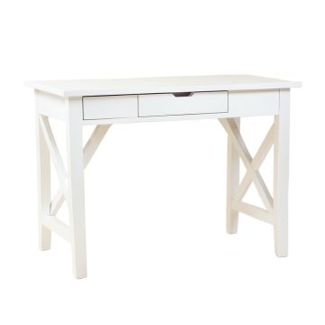 Cedar Edge Writing Desk - White