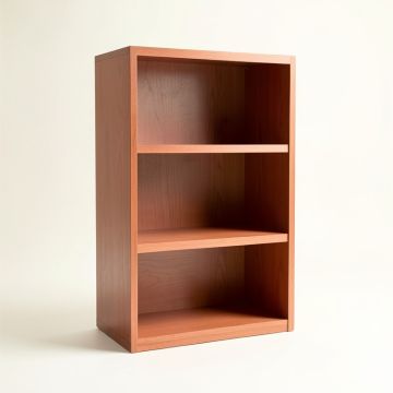 Hazel Arc Freestanding Bookcase (synthetic illustration; no displayed measurements)