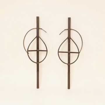 2 Piece Large Wine Metal Wall Décor Set (synthetic illustration; no displayed measurements)