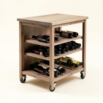 Knapp Wine Cart (synthetic illustration; no displayed measurements)