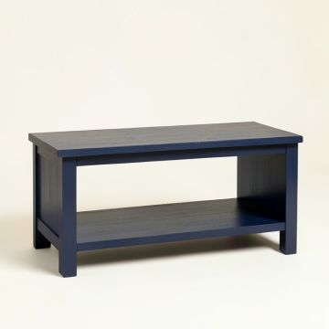 Oak Canyon Indoor Bench - Navy (synthetic illustration; no displayed measurements)
