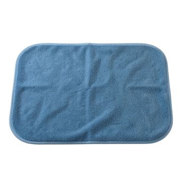 Pine Brook Bath Mat - Blue