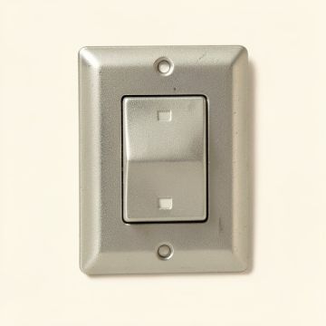 2-Gang Toggle Light Switch Wall Plate (synthetic illustration; no displayed measurements)
