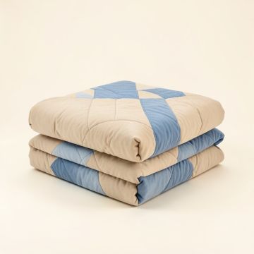 Aarav Coverlet Set (synthetic illustration; no displayed measurements)