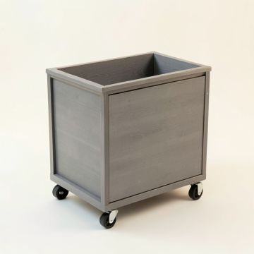 Moss Branch Empty Rolling Workshop Cart - Gray (synthetic illustration; no displayed measurements)