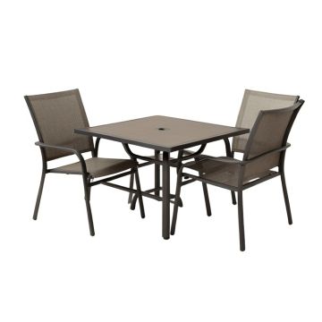 Lucco Outdoor Patio 3 Piece Bistro Set