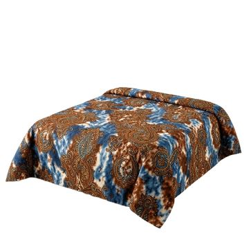 Classic Tie Dye Effect Batik Motif With Bizarre And Oriental Aesthetic Print Duvet Cover Set (synthetic illustration; no displayed measurements)