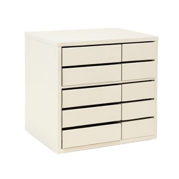 Spruce Crossing Small-Parts Storage Drawer Cabinet - White