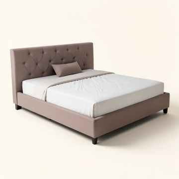 Duckworth Tufted Upholstered Low Profile Standard Bed (synthetic illustration; no displayed measurements)