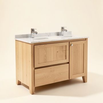 Sheffield 80 '' Double Bathroom Vanity Set (synthetic illustration; no displayed measurements)