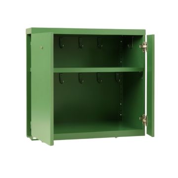Hazel Bridge Empty Mug-Storage Cabinet Insert - Green