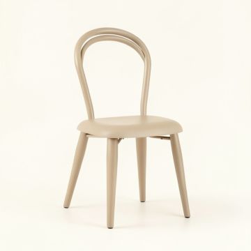 Stone Arc Dining Chair - Beige (synthetic illustration; no displayed measurements)