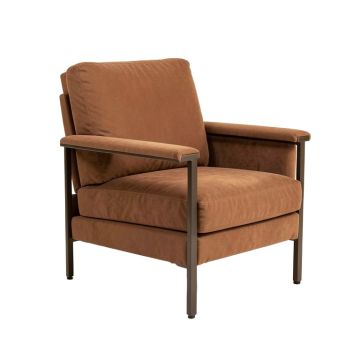 Almond 26.5 '' Wide Polyester Armchair