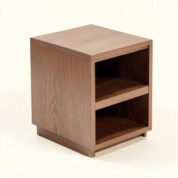 Steuben End Table With Storage (synthetic illustration; no displayed measurements)