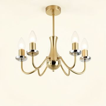 Alyse 6 - Light Sputnik Sphere Chandelier (synthetic illustration; no displayed measurements)