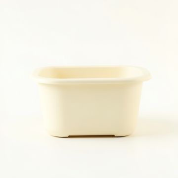 Cliff Brook Empty Raised Planter - Cream (synthetic illustration; no displayed measurements)