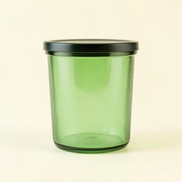 Stone Crossing Storage Canister With Lid - Green (synthetic illustration; no displayed measurements)