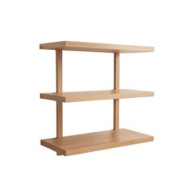 Quillen 4-Layer Modern Luxe Wooden Wall Shelf