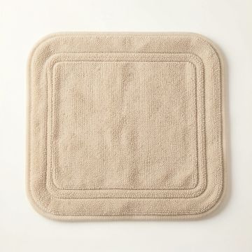 Dune Crest Bath Mat - Beige (synthetic illustration; no displayed measurements)