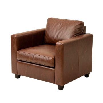 Cem 63.39 '' Wide Faux Leather Square Arm Loveseat
