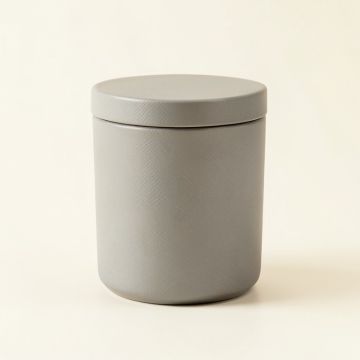 Shore Crest Storage Canister With Lid - Gray (synthetic illustration; no displayed measurements)