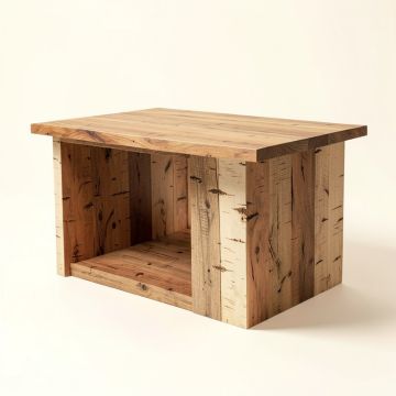 South Perth Kitchen Island With Butcher Block Top (synthetic illustration; no displayed measurements)