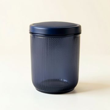 Heath Bluff Storage Canister With Lid - Navy (synthetic illustration; no displayed measurements)