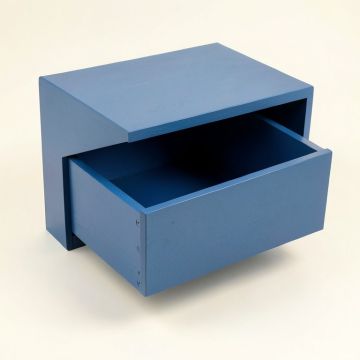 Moss Edge Under-Desk Drawer Unit - Blue (synthetic illustration; no displayed measurements)