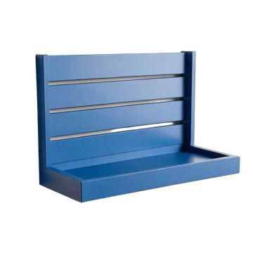 Cove Bluff Wall-Mounted Entryway Organizer Shelf - Blue (synthetic illustration; no displayed measurements)