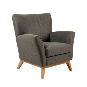 Lacombe 25 '' Wide Polyester Wingback Chair