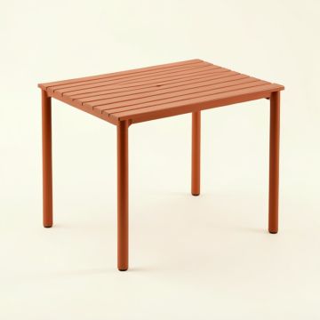 Ridge Brook Patio Table - Terracotta (synthetic illustration; no displayed measurements)