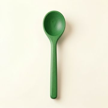 Ridge Brook Cooking Spoon - Green (synthetic illustration; no displayed measurements)