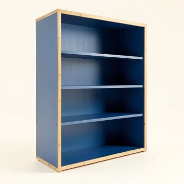 Birch Dell Freestanding Bookcase - Blue (synthetic illustration; no displayed measurements)