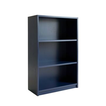 Holly Crossing Freestanding Bookcase - Navy
