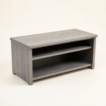 Linden Crest Shoe Storage Bench - Gray (synthetic illustration; no displayed measurements)