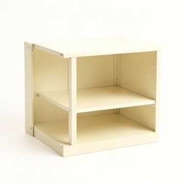 Summit Bluff Empty Mug-Storage Cabinet Insert - Ivory (synthetic illustration; no displayed measurements)