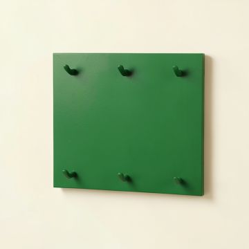 Ridge Bridge Empty Wall-Mounted Tool Organizer Panel - Green (synthetic illustration; no displayed measurements)