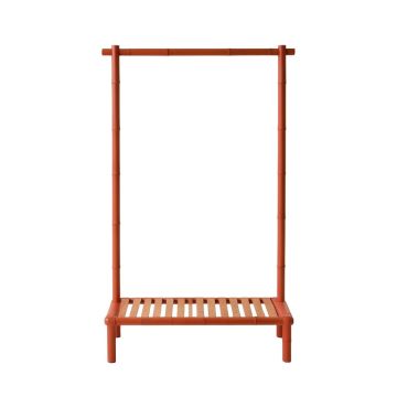 Flint Branch Empty Garment Rack - Terracotta (synthetic illustration; no displayed measurements)