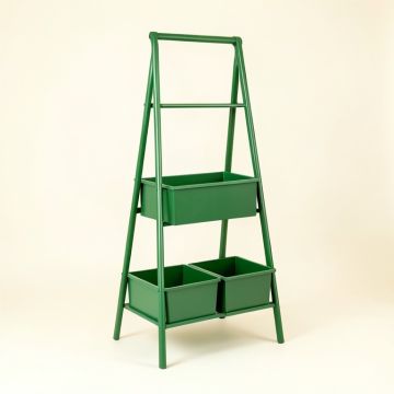 Fern Bridge Empty Vertical Garden Frame - Green (synthetic illustration; no displayed measurements)