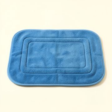 Reed Dale Bath Mat - Blue (synthetic illustration; no displayed measurements)