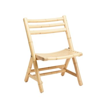 Stone Branch Folding Outdoor Chair - Ivory