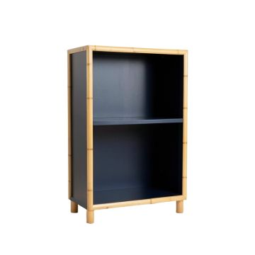 Maple Brook Freestanding Bookcase - Navy